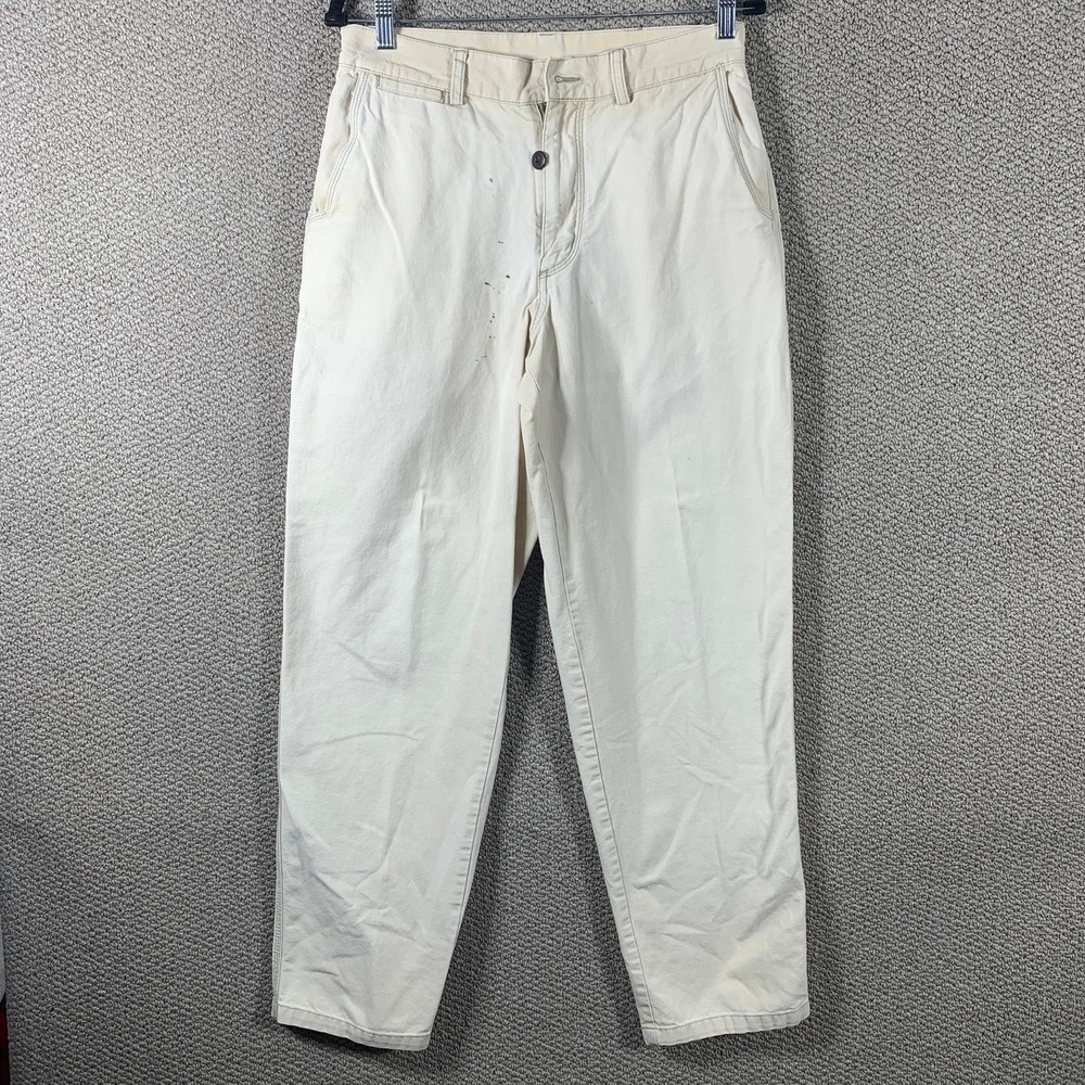 Patagonia Mens Chino Pants Size 33 Tan Organic Cotton Khaki Straight Leg Preppy